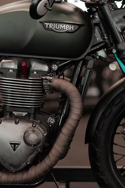 Is Wrapping Motorcycle Exhaust Bad