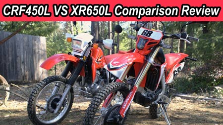 CRF450L Vs XR650L