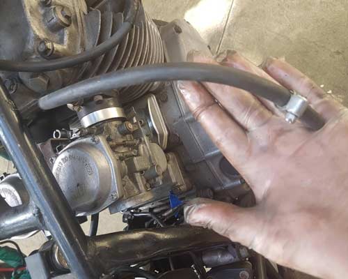 Leak On The Vacuum Line
