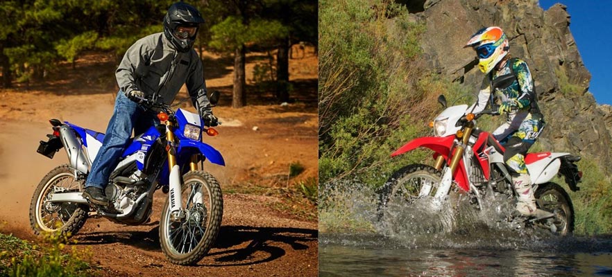 wr250r vs crf250l