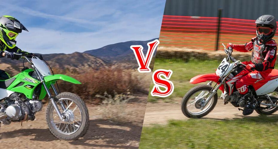 Kawasaki KLX 110 vs Honda CRF 110