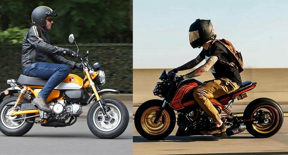 Honda Monkey vs Honda Grom