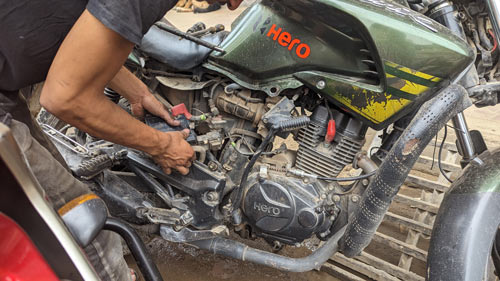 Install battery