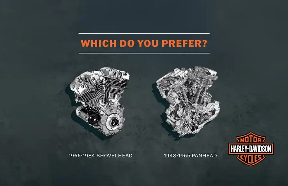 Panhead vs Shovelhead