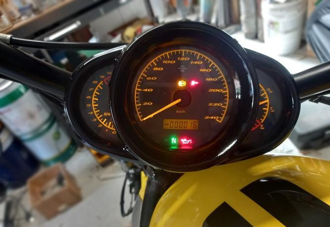 Harley ABS light blinking