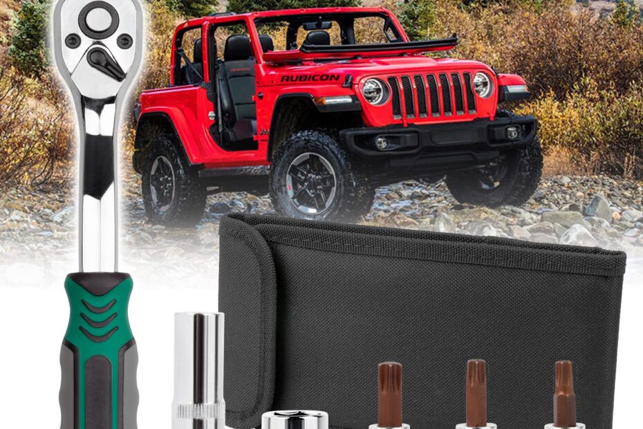 Amazon.com: Drimfly Wrangler Torx Tool Kit for Soft Top Hard Top Door  Install Removal for Jeep Wrangler TJ JK JL & Gladiator Rubicon Sahara  Unlimited ...